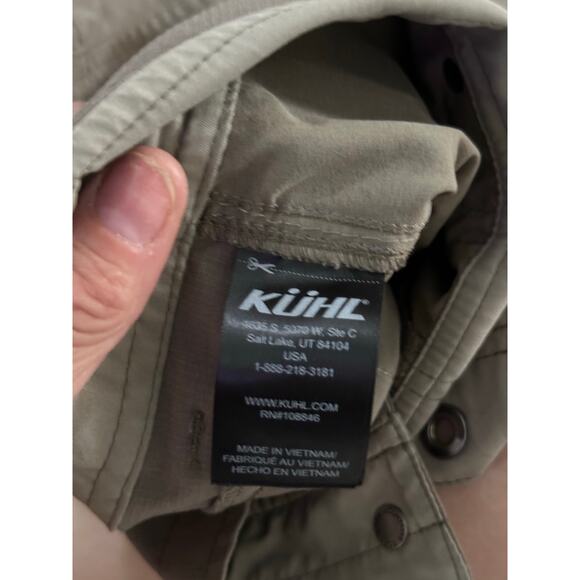 Kuhl Men's Brown Lightweight Hiking Quick Dry Trekr 11" Shorts Size 38 5230 - Picture 8 of 10